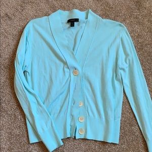 J. Crew light blue cardigan